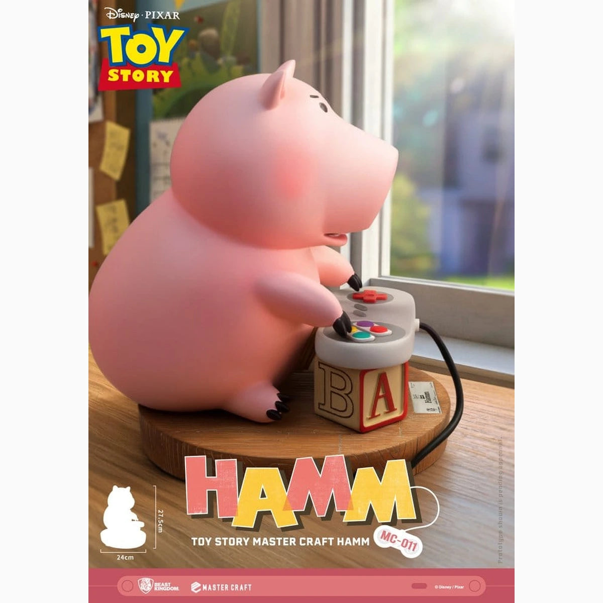 Toy Story statuette Master Craft Hamm 28 cm - Image 4