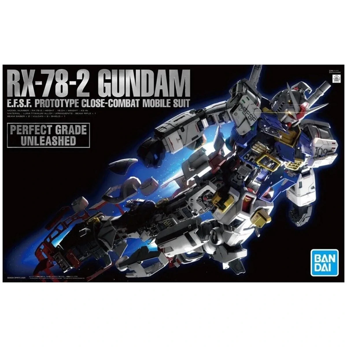 Gundam Gunpla PG 1/60 Unleashed RX-78-2 Gundam - Image 2