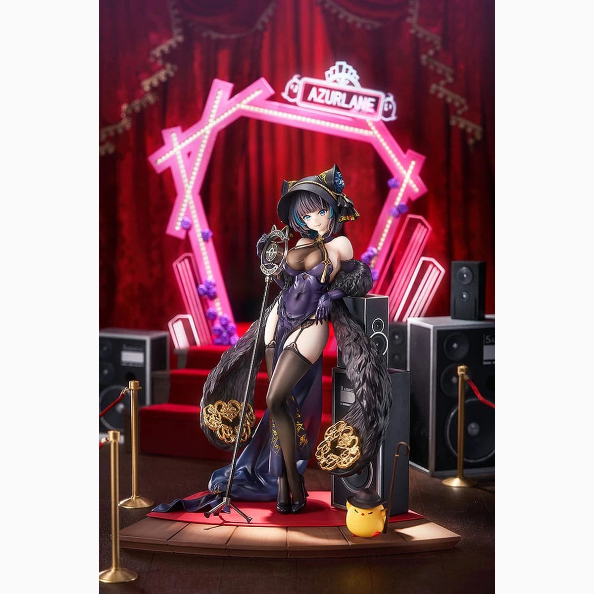 Azur Lane statuette 1/7 Cheshire: Cait Sith Crooner Ver. 24 cm - Image 4
