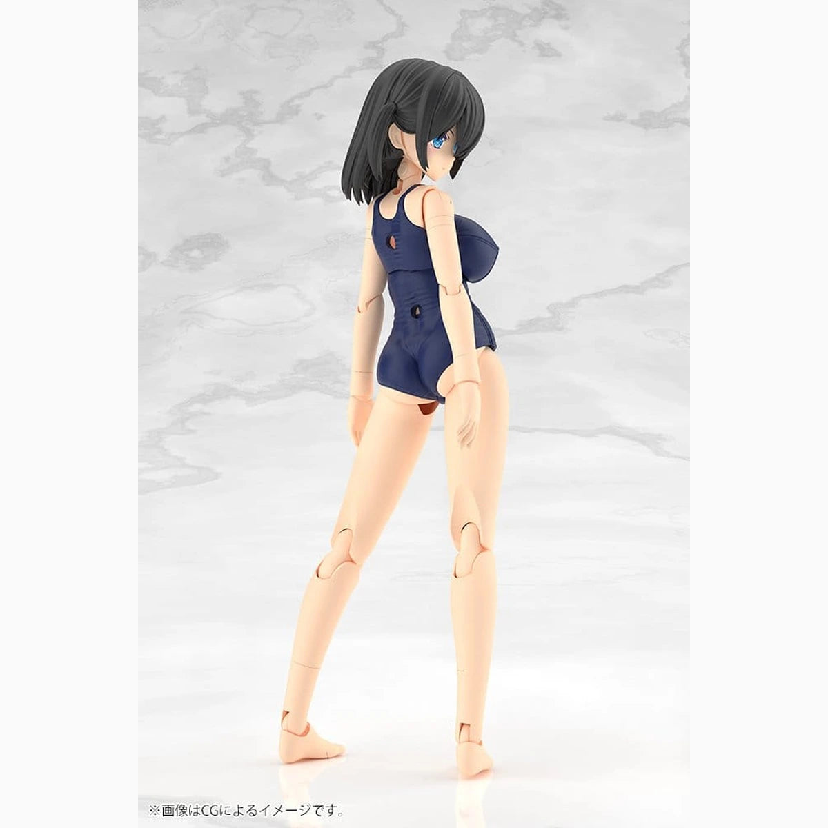 Frame Arms Girl Plastic Model Kit Mizuki School Swimsuits Ver. 16 cm - Image 4