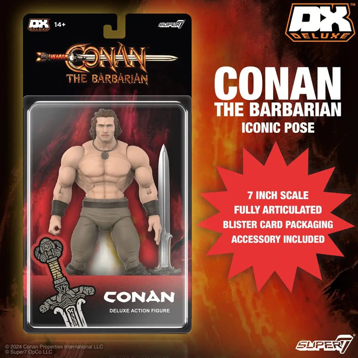 Conan le Barbare 1982 figurine Deluxe Conan Iconic Pose 18 cm - Image 4