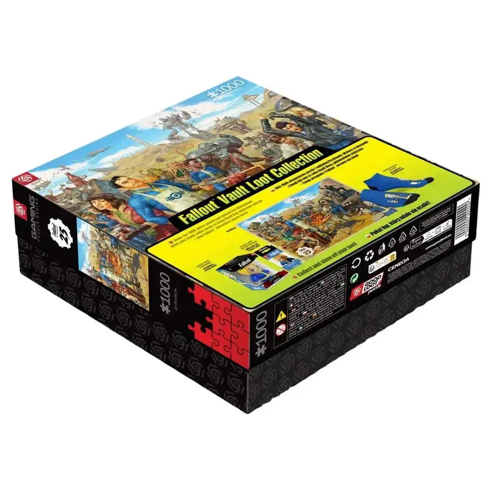 Fallout coffret cadeau Fallout Vault Loot Collection (Puzzle, chaussettes, figurine et porte-clés) Good Loot