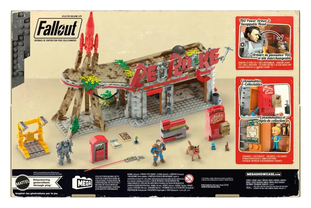 Fallout jeu de construction MEGA Red Rocket Truck Stop Mattel