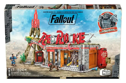 Fallout jeu de construction MEGA Red Rocket Truck Stop Mattel