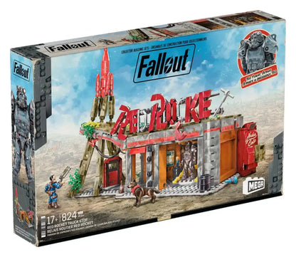 Fallout jeu de construction MEGA Red Rocket Truck Stop Mattel