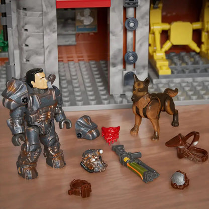 Fallout jeu de construction MEGA Red Rocket Truck Stop Mattel