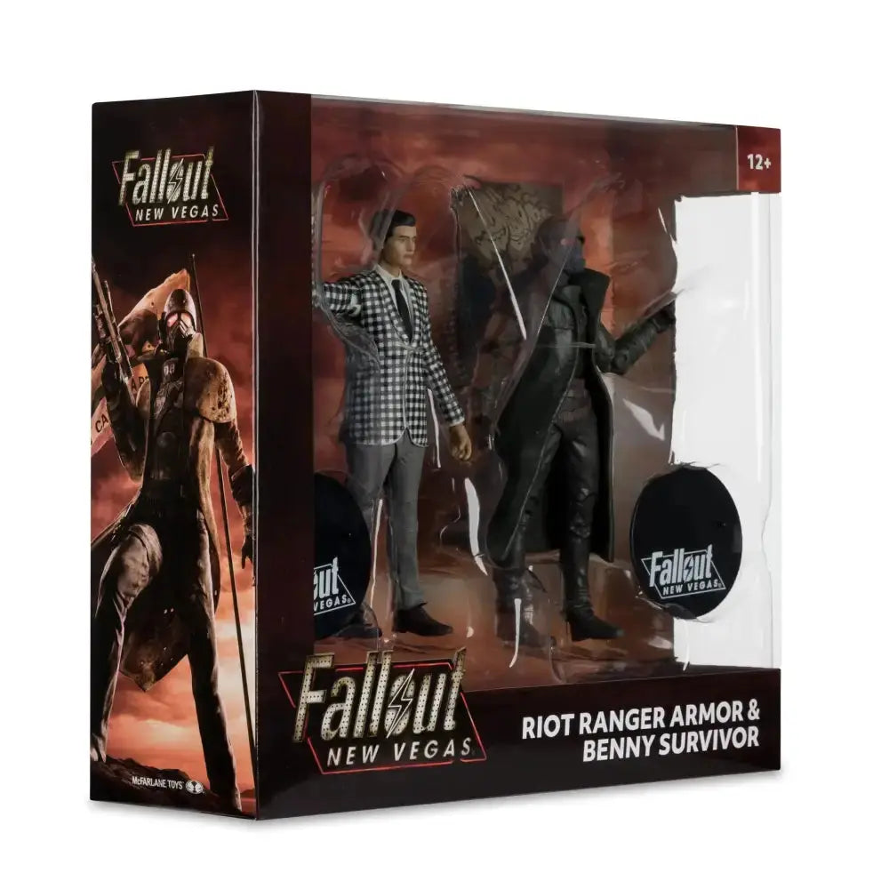 Fallout New Vegas Figurine pack Riot Ranger Armor & Benny Survivor 18cm McFarlane Toys