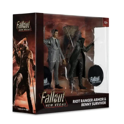 Fallout New Vegas Figurine pack Riot Ranger Armor & Benny Survivor 18cm McFarlane Toys