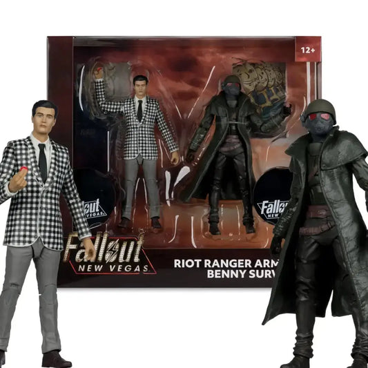 Fallout New Vegas Figurine pack Riot Ranger Armor & Benny Survivor 18cm McFarlane Toys