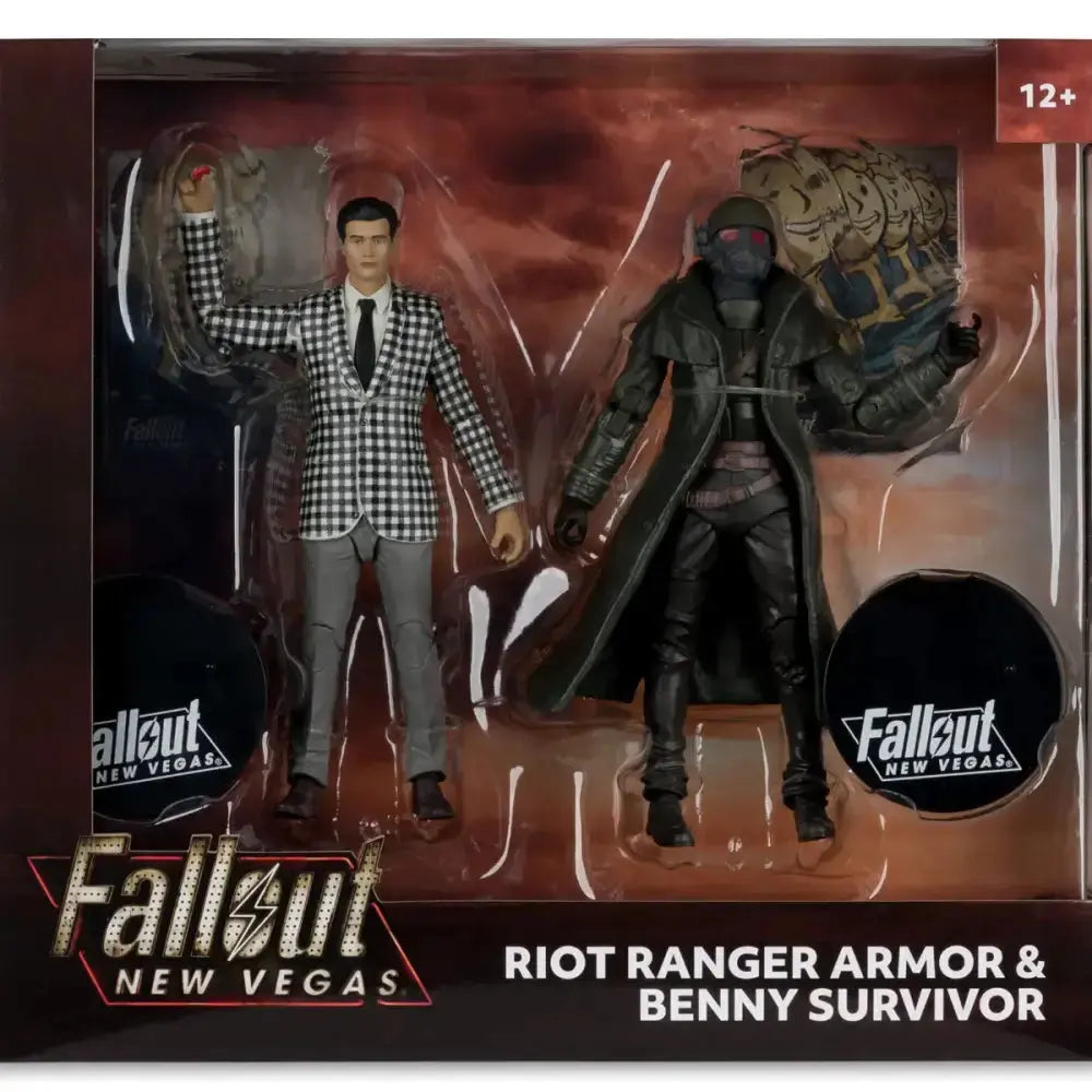 Fallout New Vegas Figurine pack Riot Ranger Armor & Benny Survivor 18cm McFarlane Toys