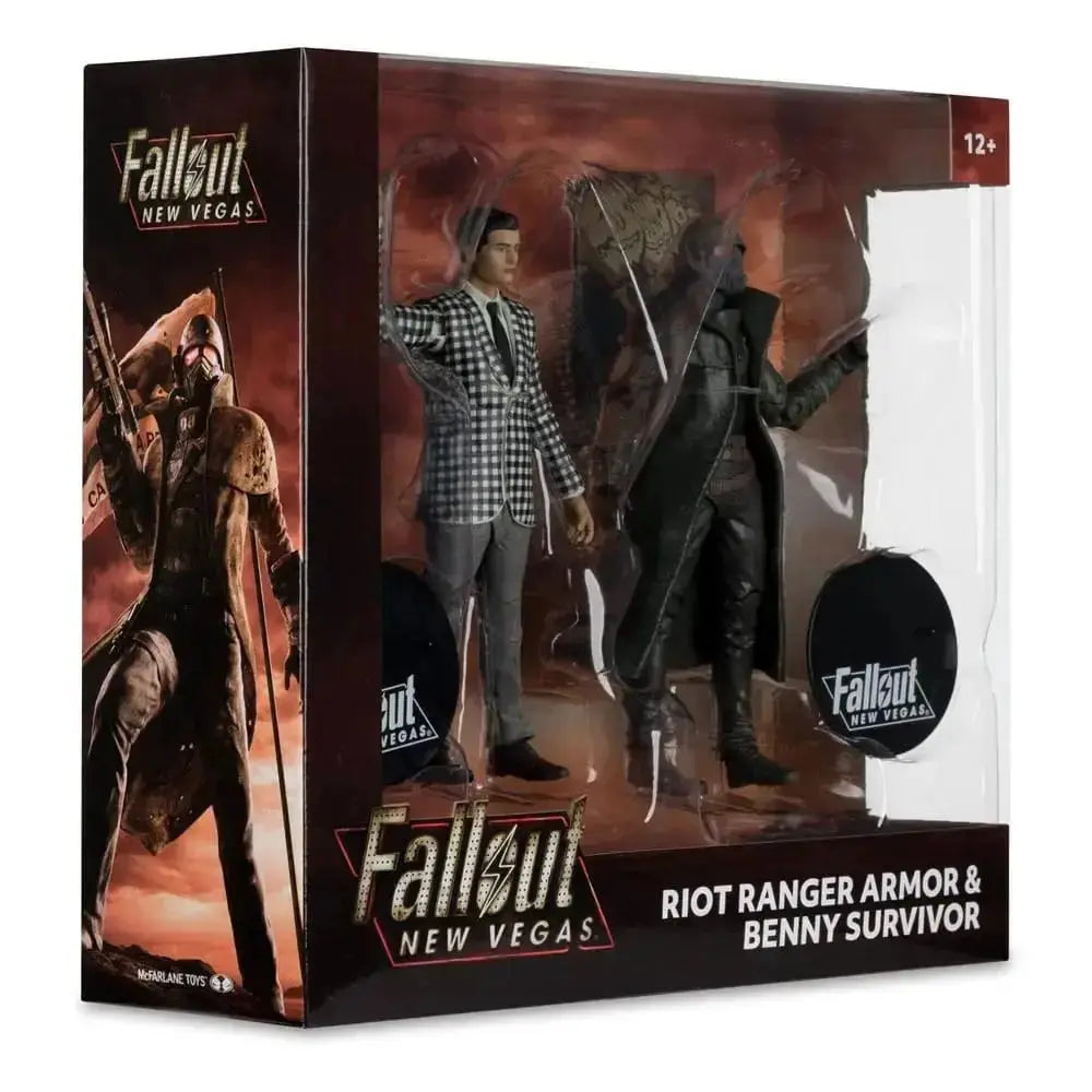Fallout New Vegas Figurine pack Riot Ranger Armor & Benny Survivor 18cm McFarlane Toys