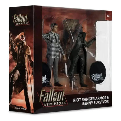 Fallout New Vegas Figurine pack Riot Ranger Armor & Benny Survivor 18cm McFarlane Toys