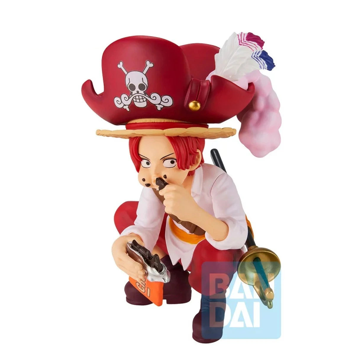 One Piece Ichibansho Roger Pirates Shanks 9cm - Image 1