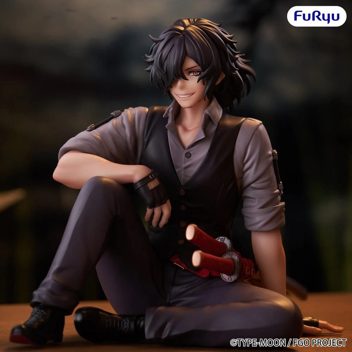 Fate/Grand Order figurine PVC Noodle Stopper Assassin Izou Okada Awesome Dapper Suit 9 cm - Image 3