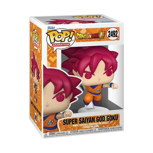 DBZ Dragon Ball Super Pop Son Goku Red - Image 1