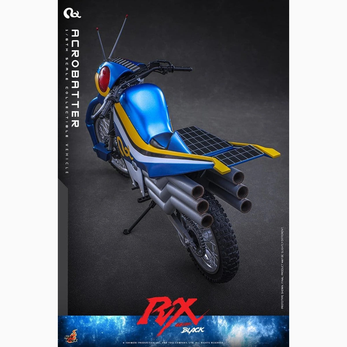 Kamen Rider Black RX véhicule 1/6 Acrobatter 38 cm - Image 7