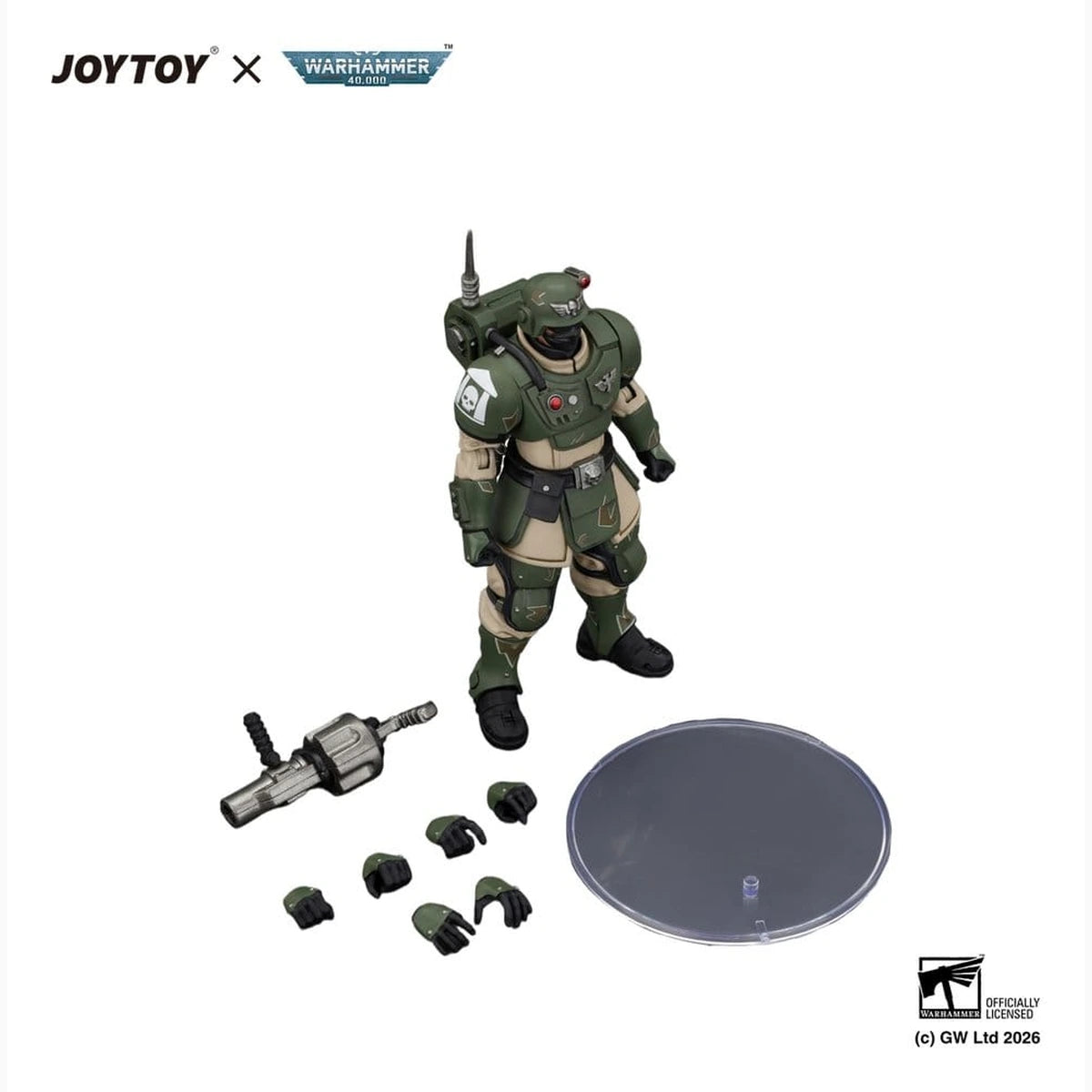 Warhammer figurine Astra Militarum Kasrkin 5 with Grenade Launcher - Image 6