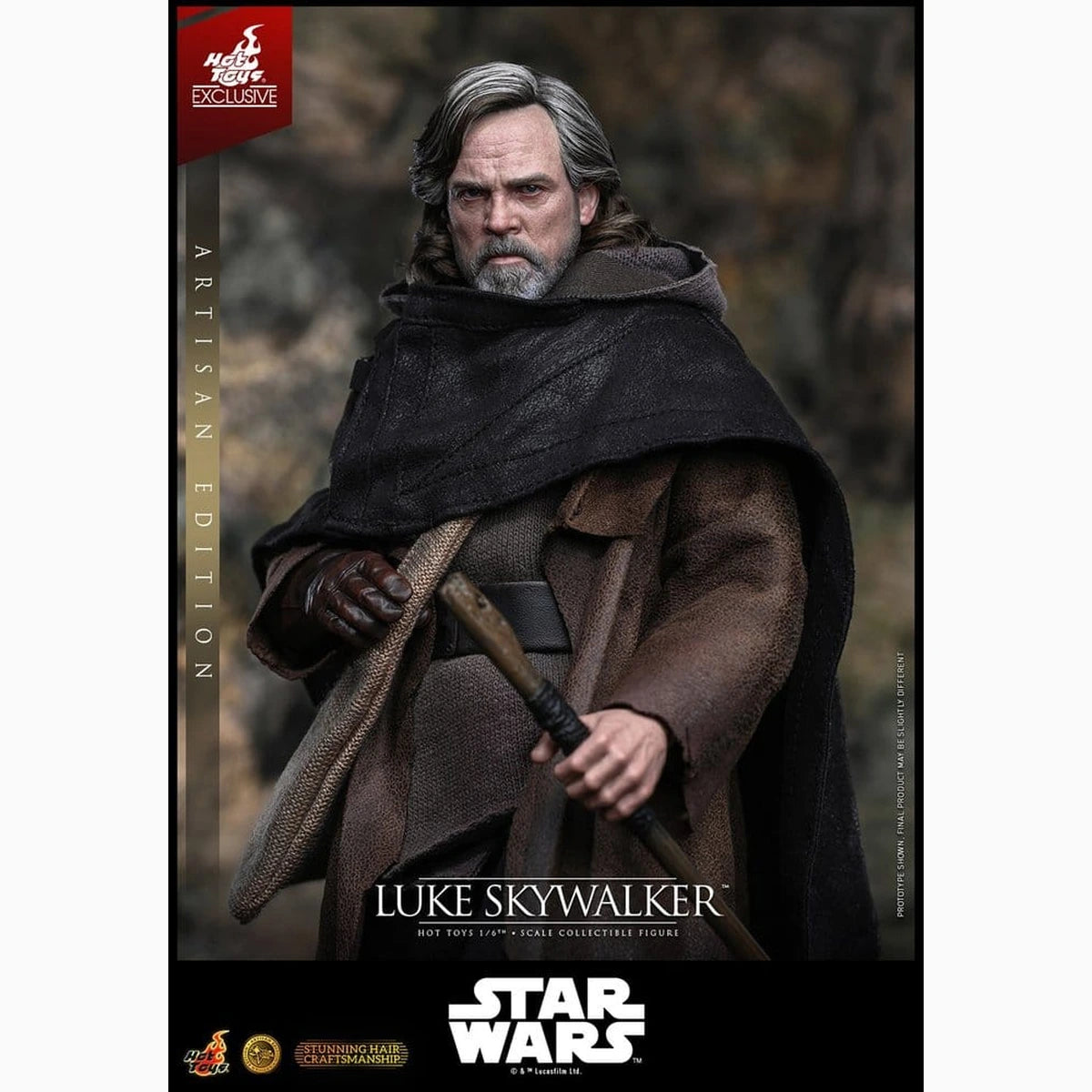 Star Wars : Les Derniers Jedi Movie Masterpiece figurine 1/6 Luke Skywalker (Artisan Edition) 29 cm - Image 6