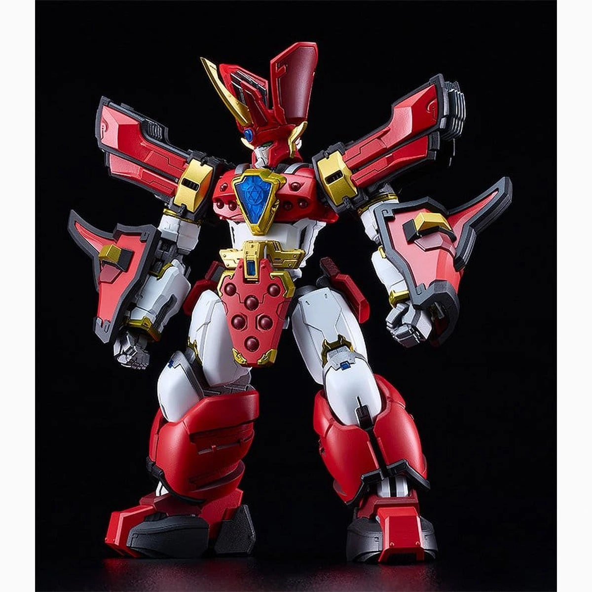 Mado King Granzort Plastic Model Kit Moderoid King's Style Granzort Gold Edition 19 cm - Image 6