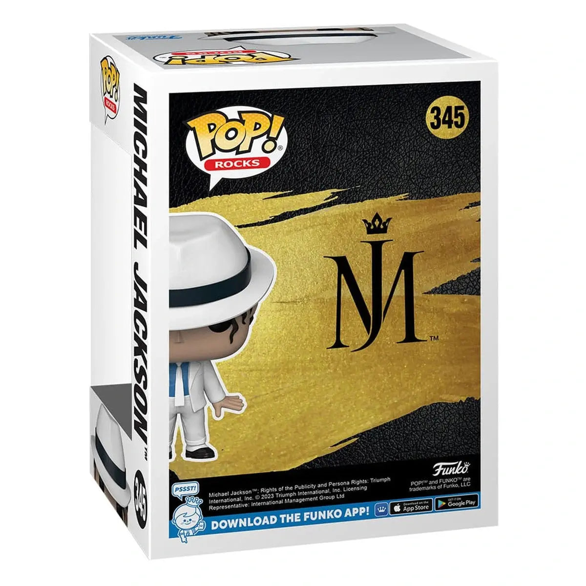 Michael Jackson POP! Rocks Vinyl Figurine MJ (Smooth Criminal) 9 cm - Image 5