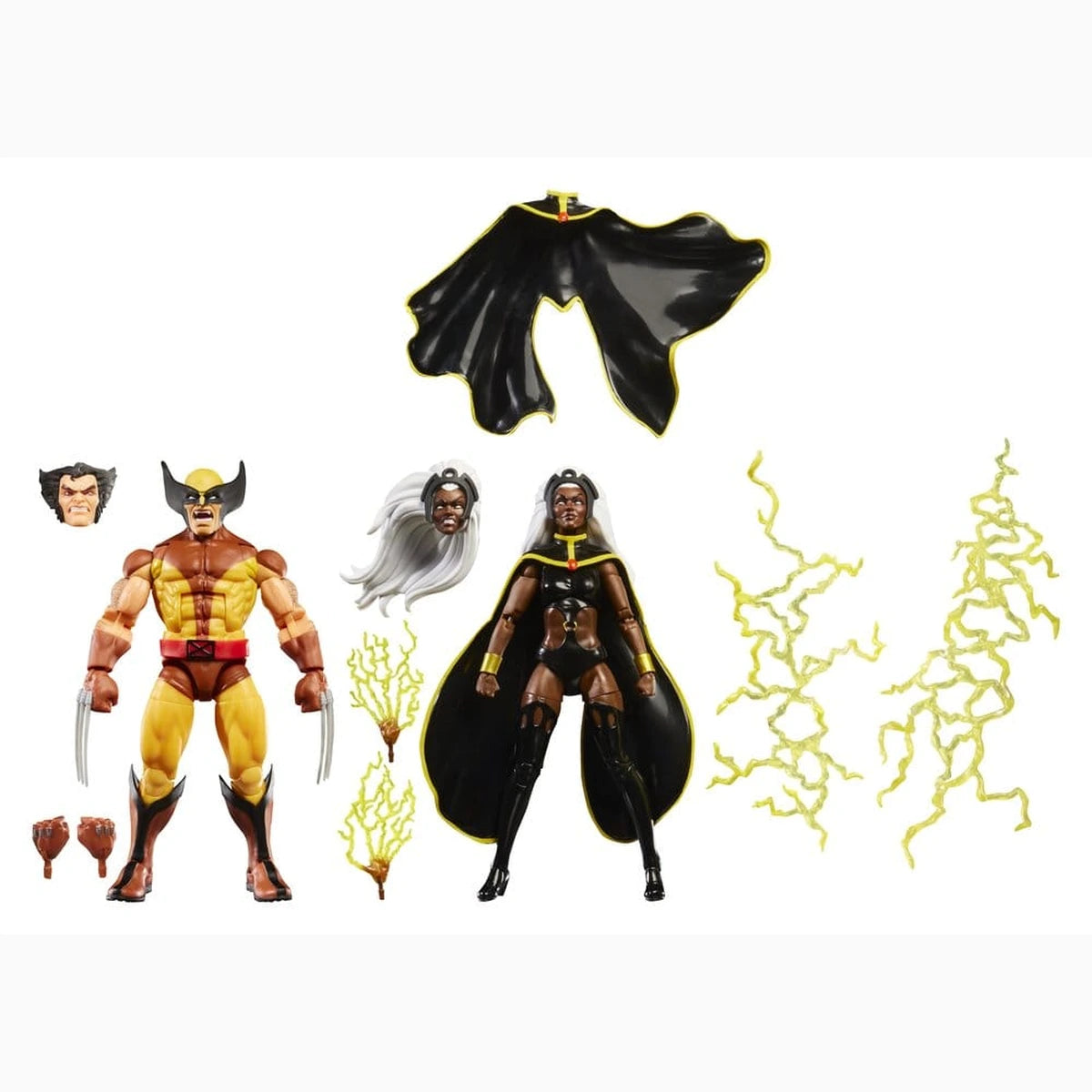 Marvel Legends pack 2 figurines Storm & Wolverine 15 cm - Image 2