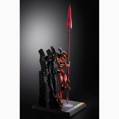 Neon Genesis Evangelion figurine Diecast Metal Build Eva Production Model-02 30th with the Spear of Cassius 22 cm - Image 6