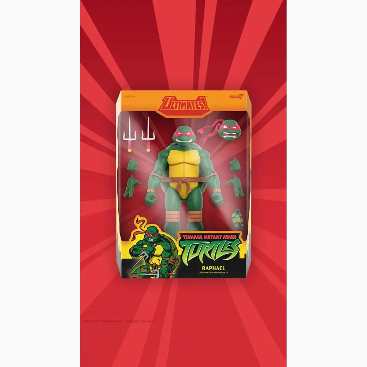 Teenage Mutant Ninja Turtles figurine Ultimates Wave 12 Raphael 18 cm - Image 4