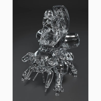 Ghost in the Shell Plastic Model Kit PLAMAX minimum factory Motoko Kusanagi avec Fuchikoma: Thermoptic Camouflage Ver. 8 cm - Image 5