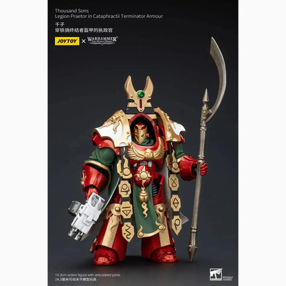 Warhammer The Horus Heresy figurine 1/18 Thousand sons Legion Praetor in Cataphractii Terminator Armour 12 cm - Image 4