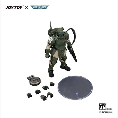Warhammer figurine Astra Militarum Kasrkin 6 with Hot-shot Laspistol - Image 6