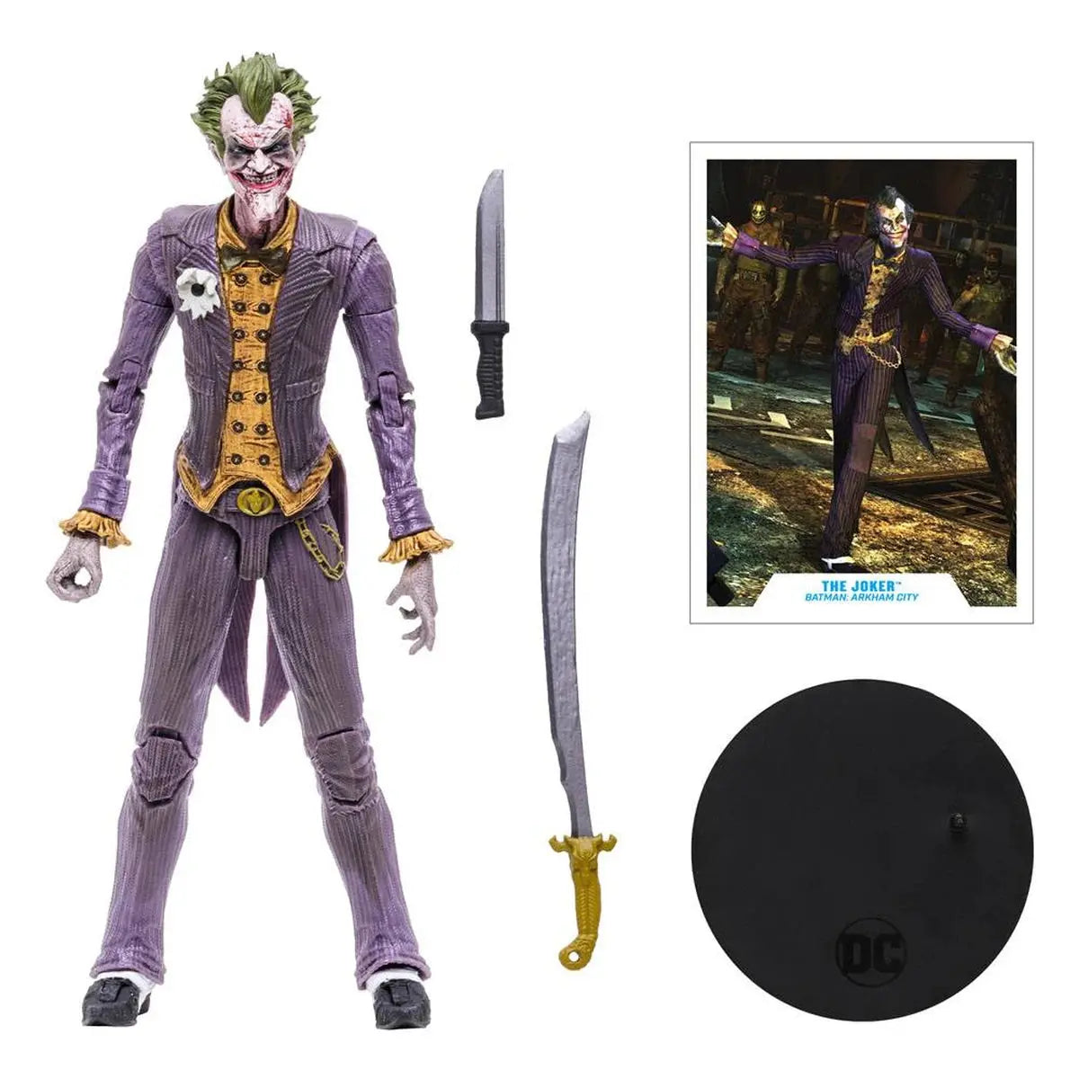 DC Gaming figurine The Joker (Batman: Arkham City) 18 cm - Image 6