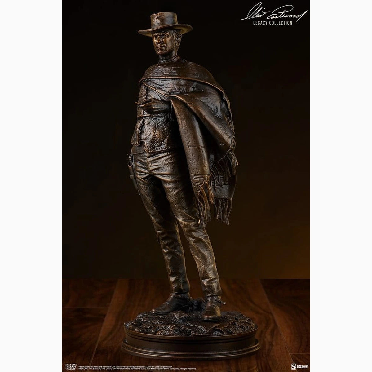 Le Bon, la Brute et le Truand statuette The Man with No Name (Faux Bronze) 39 cm - Image 7