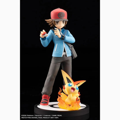 Pokémon figurine PVC 1/8 ARTFX J Hilbert with Victini 20 cm - Image 3