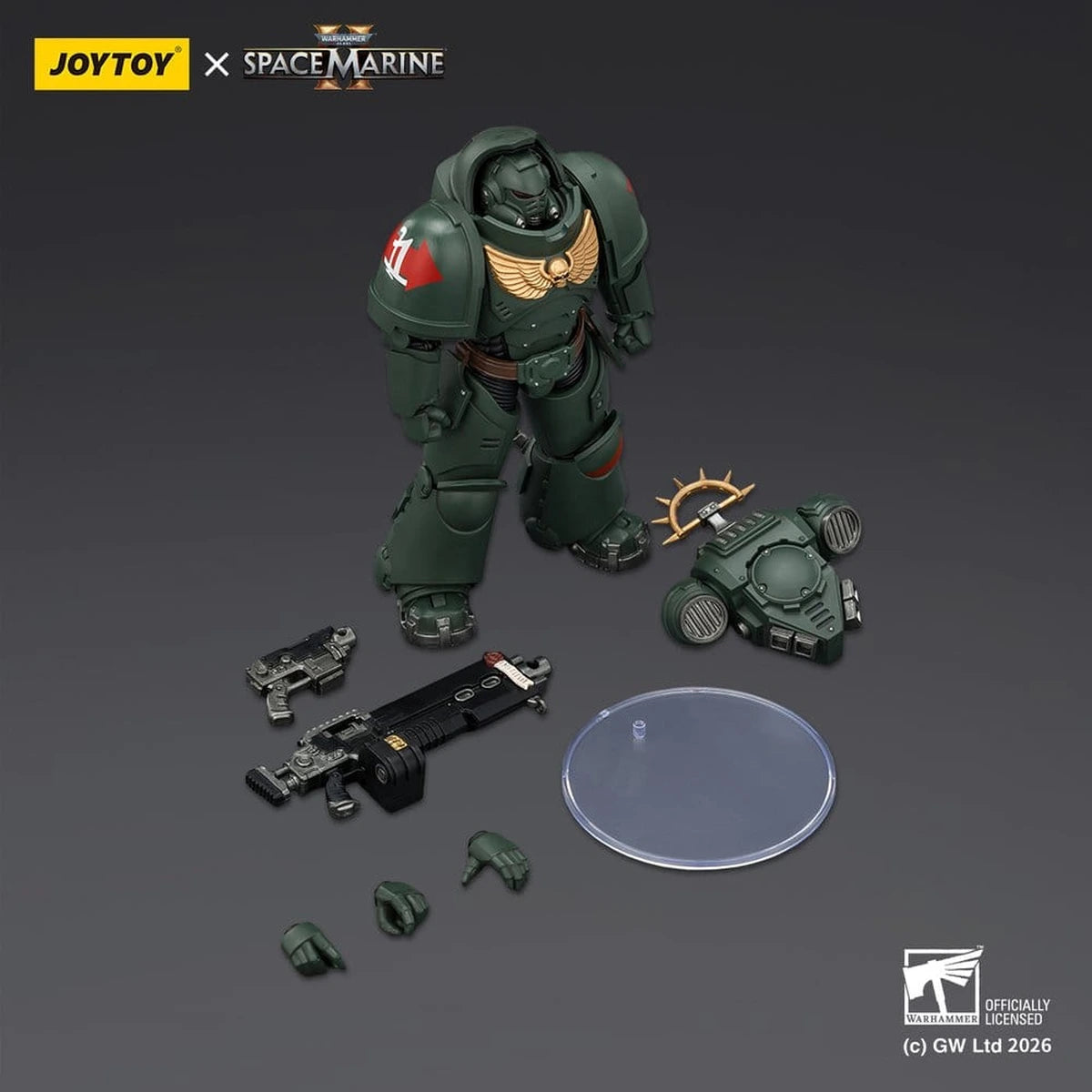 Warhammer 40,000 figurine Game Edition Dark Angels Heavy Intercessor 13 cm - Image 7