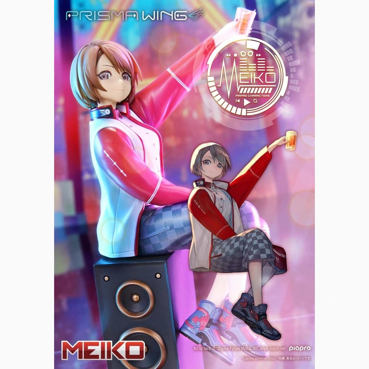 Piapro Characters Prisma Wing Statue 1/7 Meiko Illustration by lack 21 cm - Image 3
