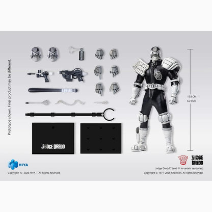 Judge Dredd Exquisite Super figurine 1/12 Judge Dredd Black & White Ver. 15 cm - Image 3