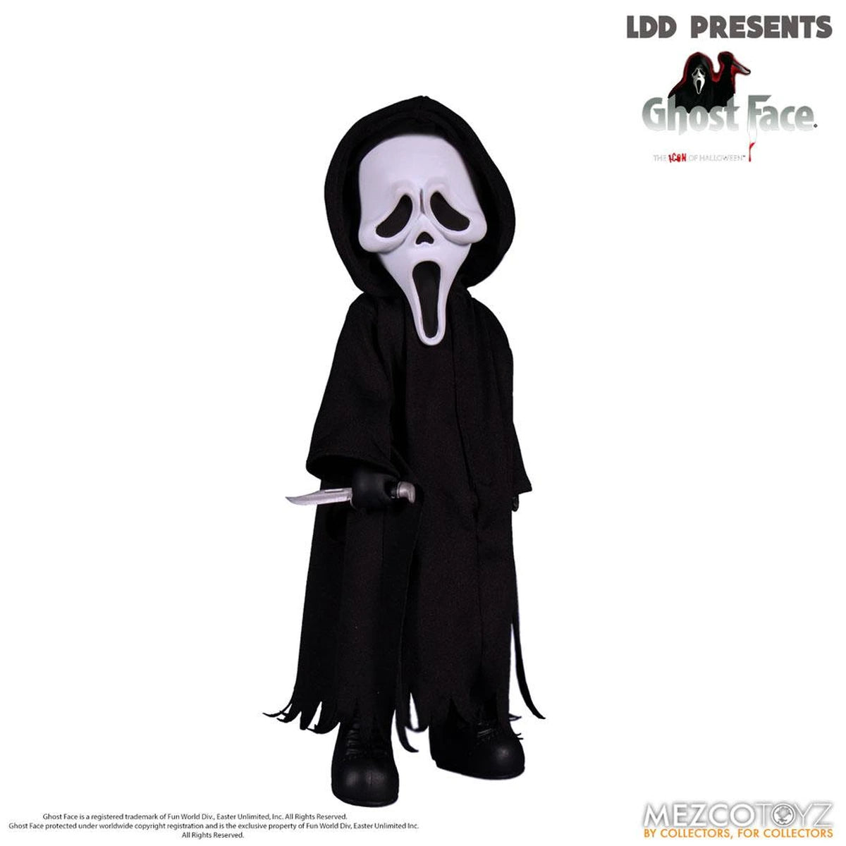Scream Living Dead Dolls poupée Ghost Face 25 cm - Image 1