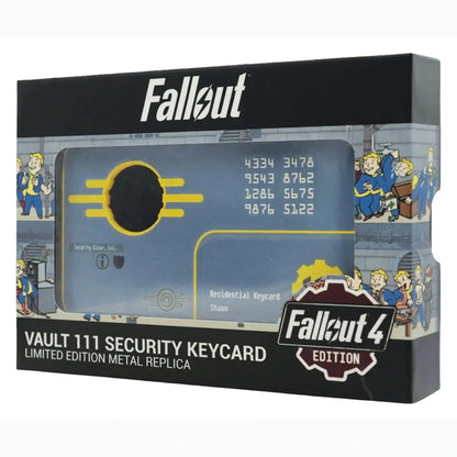 Fallout réplique Security Keycard Vault 111 Limited Edition 11 cm - Image 6
