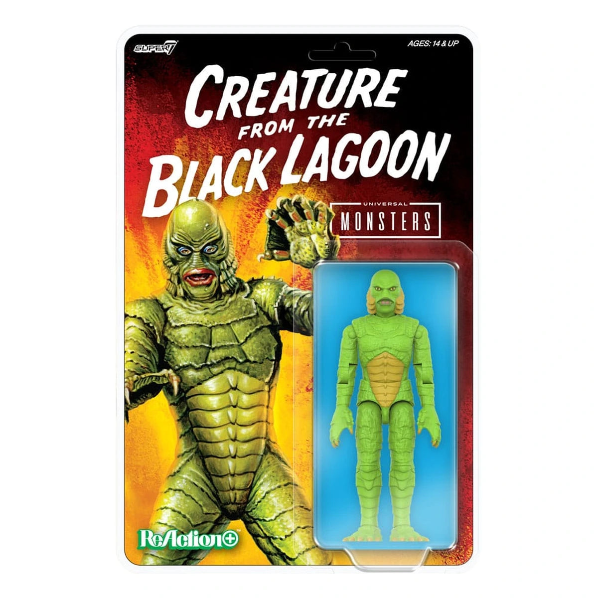 Universal Monsters Wave 1 figurine ReAction+ Creature from the Black Lagoon 10 cm - Image 3