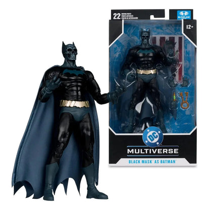 DC Multiverse figurine Black Mask as Batman (Beneath the Mask) 18 cm - Image 6