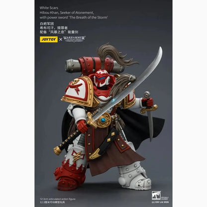 Warhammer The Horus Heresy figurine White Scars Hibou Khan, Seeker of Atonement 12 cm - Image 6