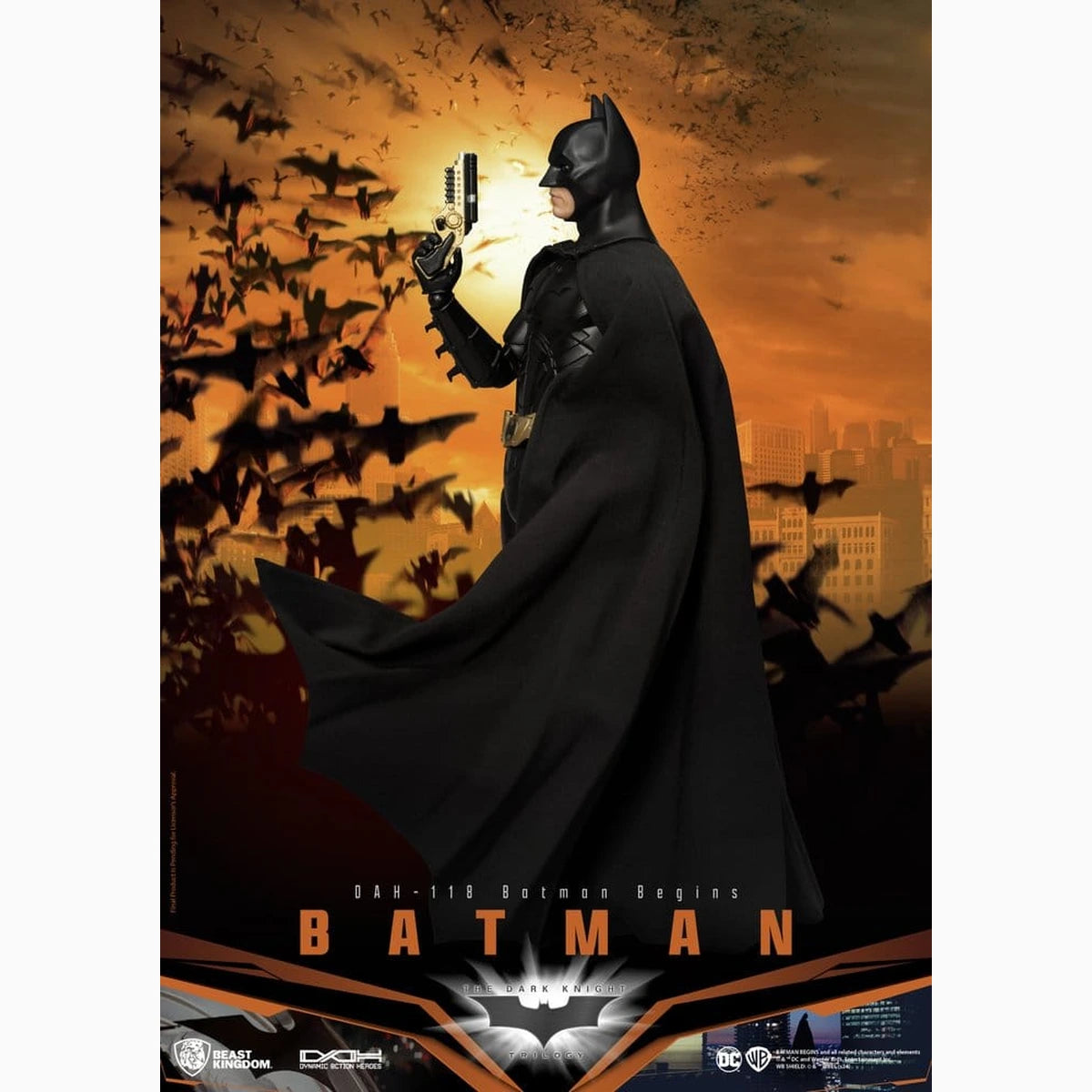DC Comics Dynamic 8ction Heroes Figurine Batman (Batman Begins) 21 cm - Image 4