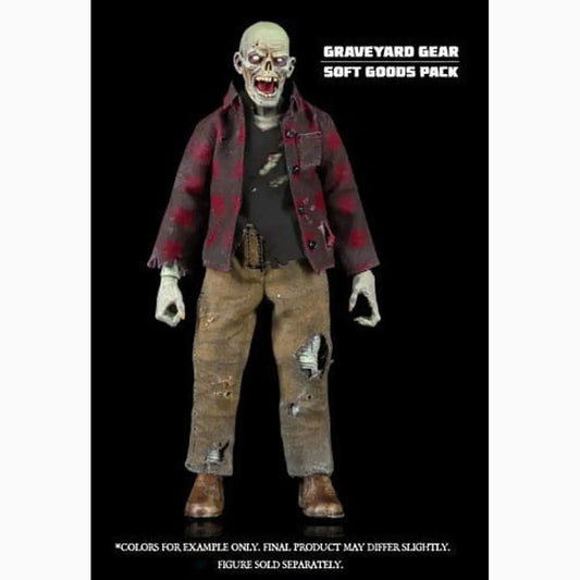Graveyard Series Zone accessoires pour figurines Worker Zombie Soft Goods Pack - Image 1