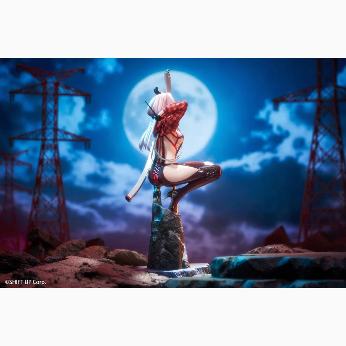 Goddess of Victory: Nikke statuette PVC 1/10 Scarlet: Racer's High 22 cm - Image 5