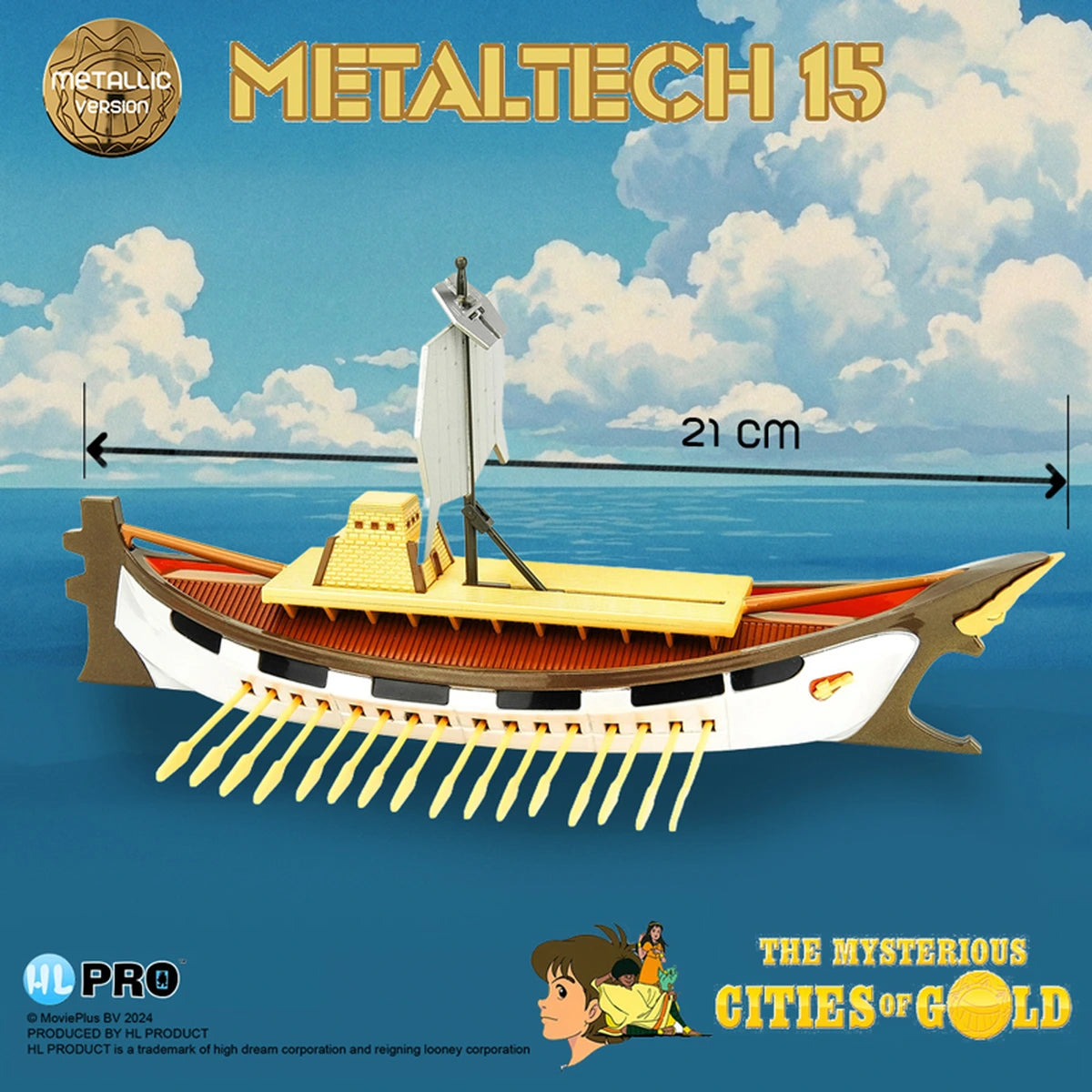 Mysterious City Of Gold Metaltech 15 Solaris Metallic Box En - Image 5