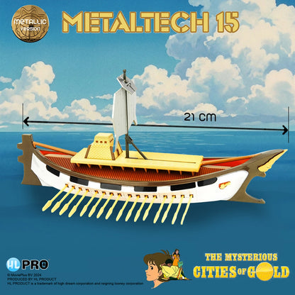 Mysterious City Of Gold Metaltech 15 Solaris Metallic Box En - Image 5