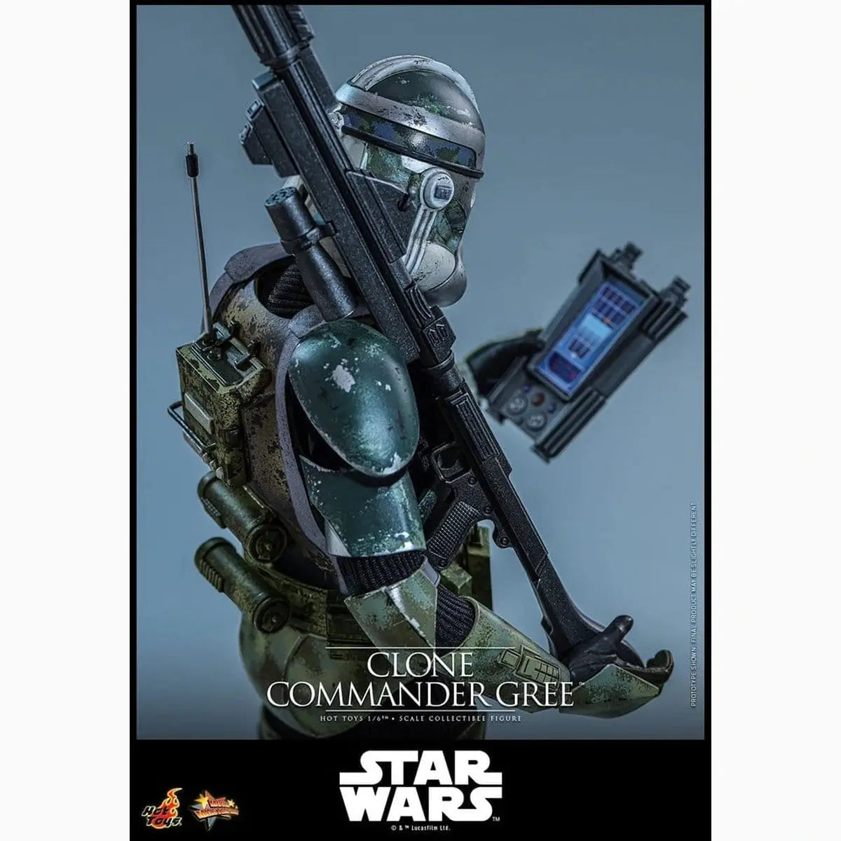 Star Wars Movie Masterpiece figurine 1/6 Clone Commander Gree 30 cm - Image 5