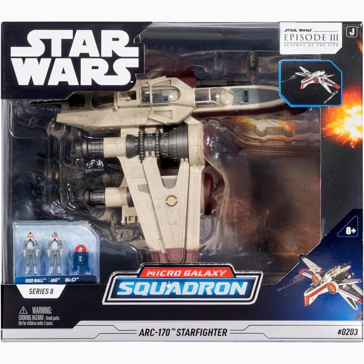 Star Wars Véhicule de Luxe ARC 170 20 cm (Series 8) - Image 1