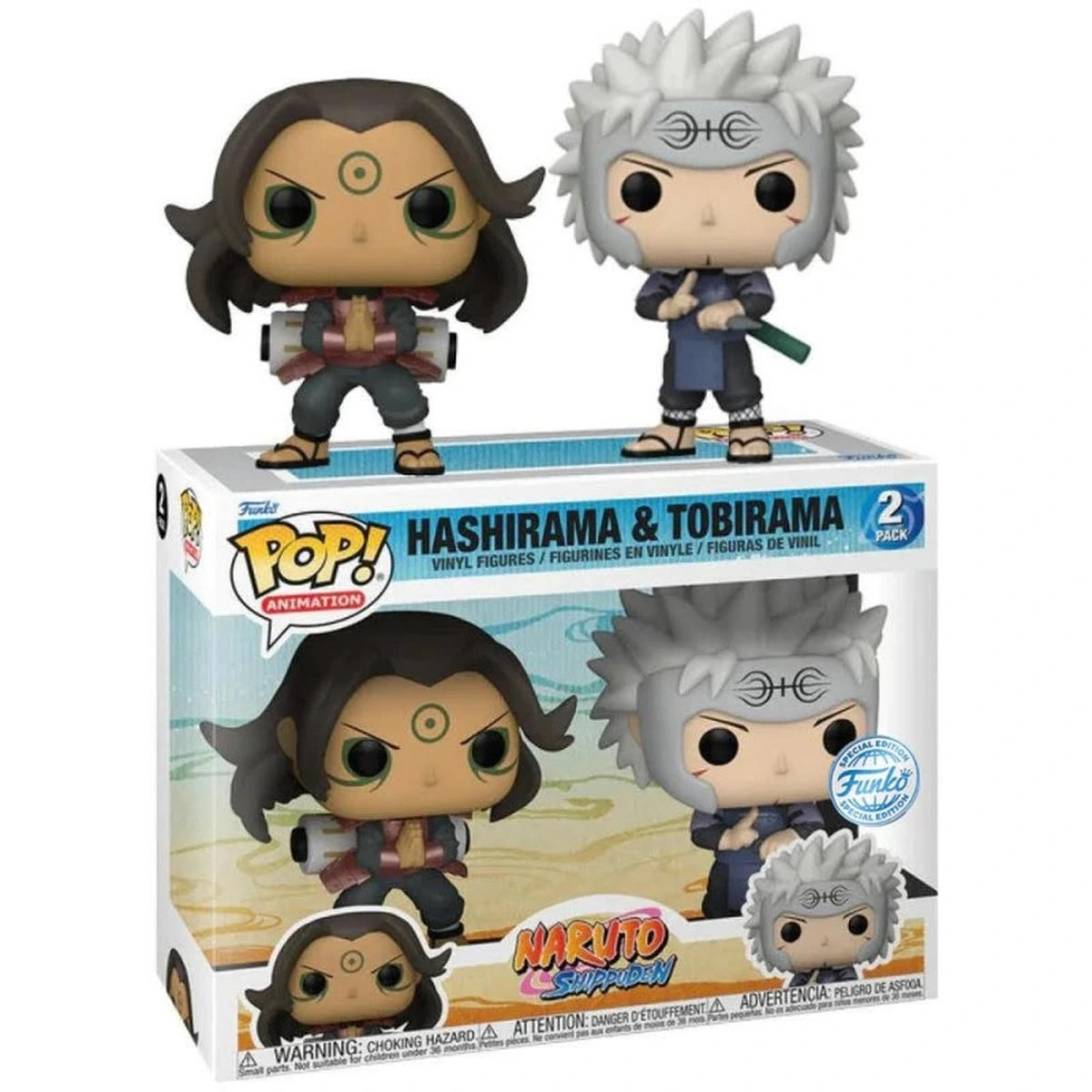 NARUTO - FUNKO POP - SPECIAL EDITION US - HASHIRAMA & TOBIRAMA - Image 2