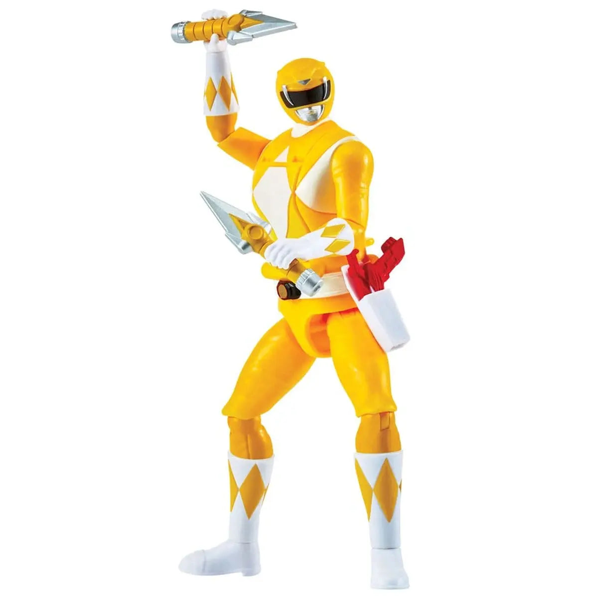 Power Rangers Figurine Auto-Morphin Yellow Ranger 12 cm - Image 7